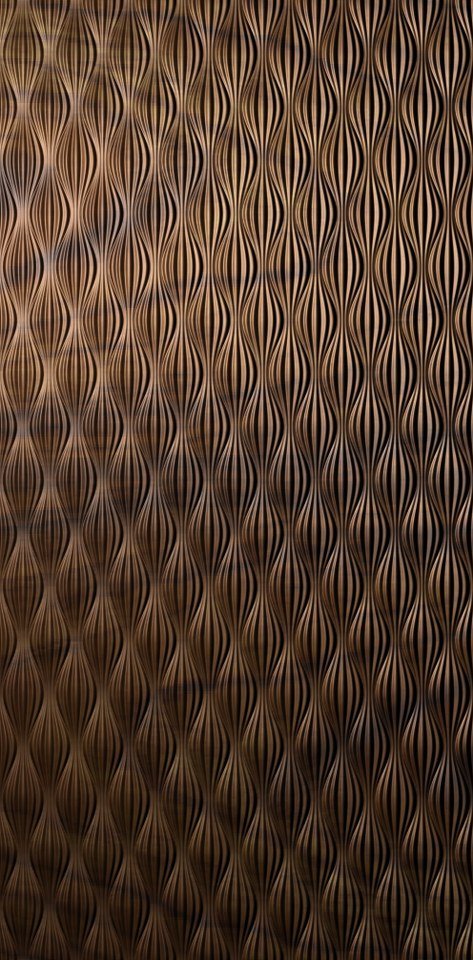 3D Wall Pannel - K-12 Modern Parametric Wavy Texture Design